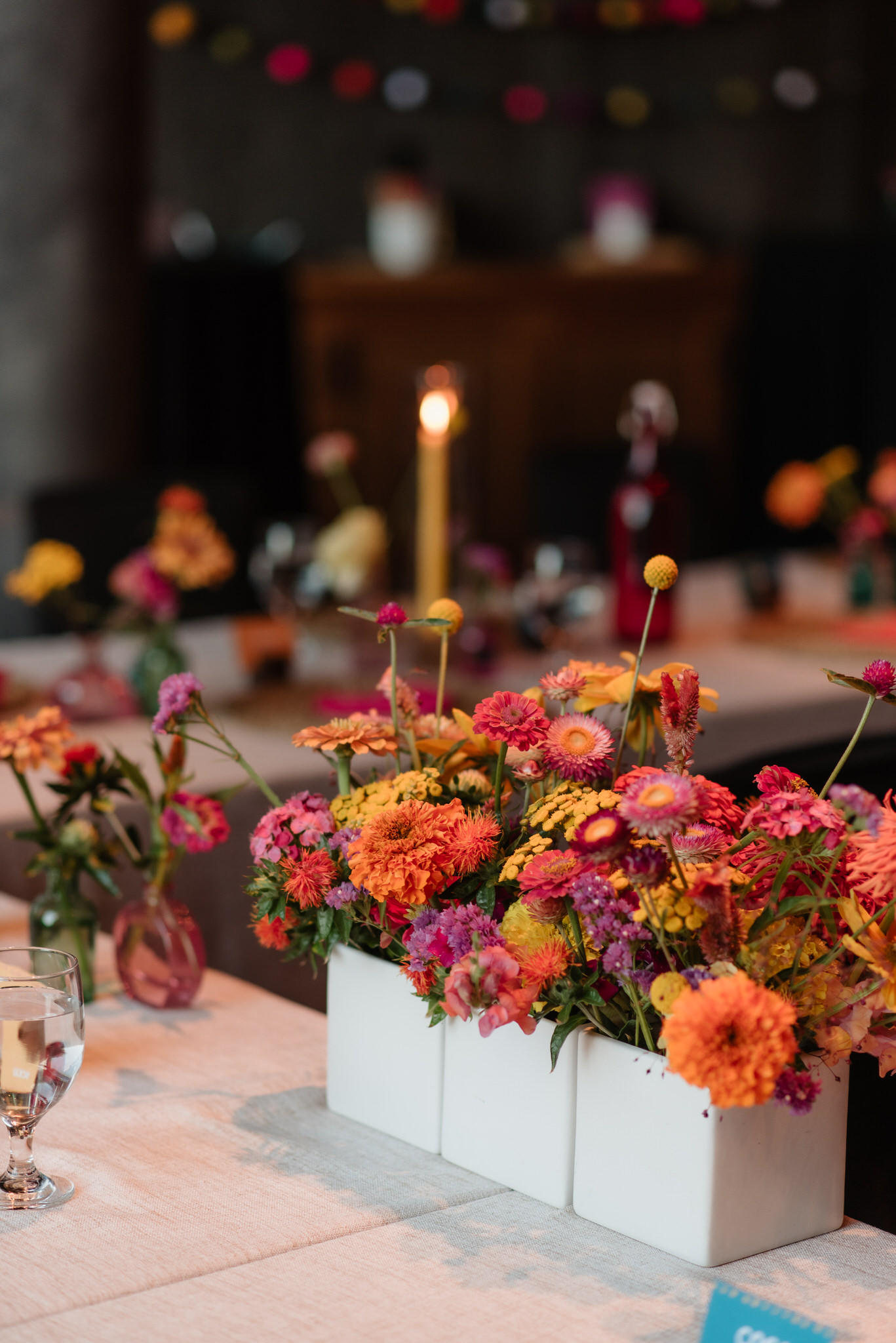 Decor in the Wine Cellar at Black Rock Resort for an intimate wedding